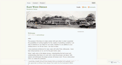 Desktop Screenshot of eastwestdesign.wordpress.com