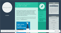 Desktop Screenshot of gencjurnalist.wordpress.com