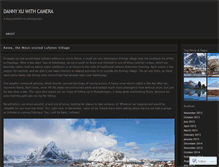 Tablet Screenshot of dannyxu.wordpress.com