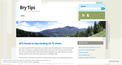 Desktop Screenshot of brytips.wordpress.com