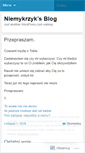 Mobile Screenshot of niemykrzyk.wordpress.com