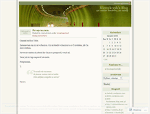 Tablet Screenshot of niemykrzyk.wordpress.com