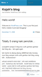 Mobile Screenshot of kojahnaar.wordpress.com