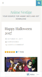 Mobile Screenshot of animevestige.wordpress.com
