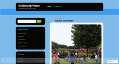 Desktop Screenshot of holbrookprimary.wordpress.com