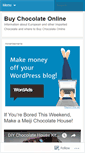 Mobile Screenshot of buychocolateonline.wordpress.com