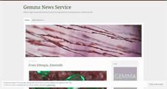 Desktop Screenshot of gemmanews.wordpress.com