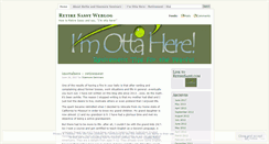 Desktop Screenshot of imottahere.wordpress.com
