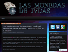 Tablet Screenshot of lasmonedasdejudas.wordpress.com