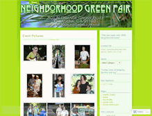 Tablet Screenshot of greenfair.wordpress.com