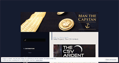 Desktop Screenshot of manthecapstan.wordpress.com