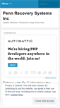 Mobile Screenshot of pennrecoverysystemsinc.wordpress.com