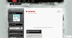 Desktop Screenshot of bpmgroup.wordpress.com
