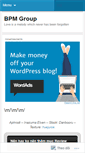 Mobile Screenshot of bpmgroup.wordpress.com