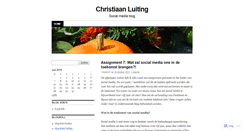 Desktop Screenshot of christiaanluiting.wordpress.com