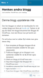 Mobile Screenshot of henke2.wordpress.com