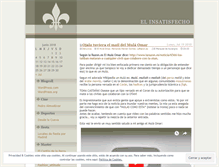 Tablet Screenshot of elinsatisfecho.wordpress.com
