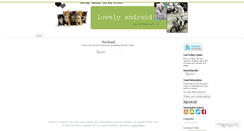 Desktop Screenshot of lovelyandroid.wordpress.com