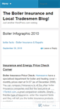 Mobile Screenshot of boilerinsuranceandlocaltradesmen.wordpress.com
