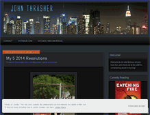 Tablet Screenshot of johnthrasher.wordpress.com