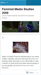 Mobile Screenshot of feministmediastudies.wordpress.com