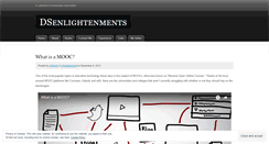 Desktop Screenshot of dsenlightenments.wordpress.com