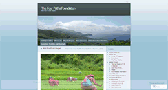 Desktop Screenshot of fourpaths.wordpress.com