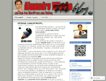 Tablet Screenshot of alexandrumitache.wordpress.com