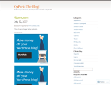 Tablet Screenshot of c9park.wordpress.com