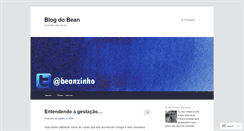 Desktop Screenshot of beanzinho.wordpress.com