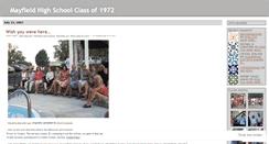 Desktop Screenshot of mayfield72.wordpress.com