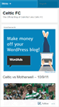 Mobile Screenshot of celticfcfacebook.wordpress.com
