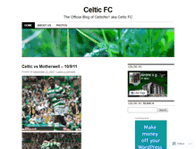 Tablet Screenshot of celticfcfacebook.wordpress.com