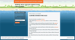 Desktop Screenshot of lahorerental.wordpress.com