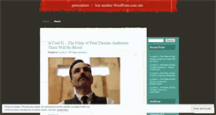 Desktop Screenshot of particulture.wordpress.com