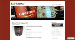 Desktop Screenshot of corkthatbitch.wordpress.com