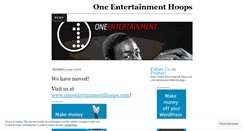 Desktop Screenshot of oneentertainment.wordpress.com