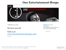 Tablet Screenshot of oneentertainment.wordpress.com