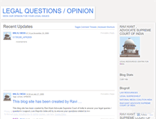 Tablet Screenshot of legalaidindia.wordpress.com