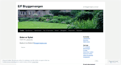 Desktop Screenshot of bryggervangen.wordpress.com