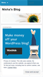 Mobile Screenshot of nisha113a5.wordpress.com