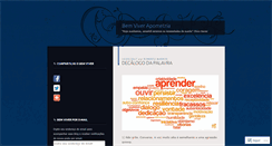Desktop Screenshot of bemviverapometria.wordpress.com