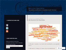 Tablet Screenshot of bemviverapometria.wordpress.com