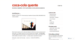 Desktop Screenshot of cocacolaquente.wordpress.com