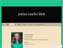 Tablet Screenshot of jozinav.wordpress.com