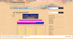 Desktop Screenshot of funkysquares.wordpress.com