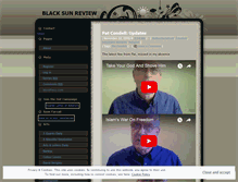 Tablet Screenshot of blacksunreview.wordpress.com