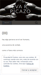 Mobile Screenshot of evarpicazo.wordpress.com