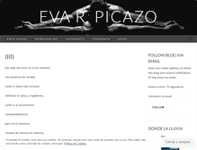 Tablet Screenshot of evarpicazo.wordpress.com