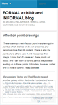 Mobile Screenshot of formalandinformal.wordpress.com